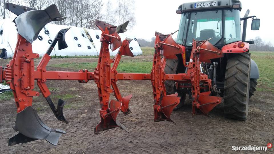 Plług obrotowy 4 skibowy Gregoire Besson 3 1 Maszyny uprawowe