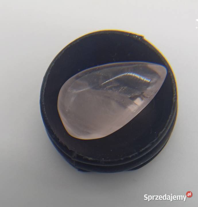 Piękny kwarc fantomowy różowy 22x14mm kolekcja