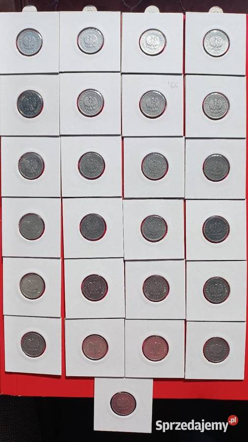 20 groszy PRL wszystkie roczniki aluminiowe Trzebinia sprzedam