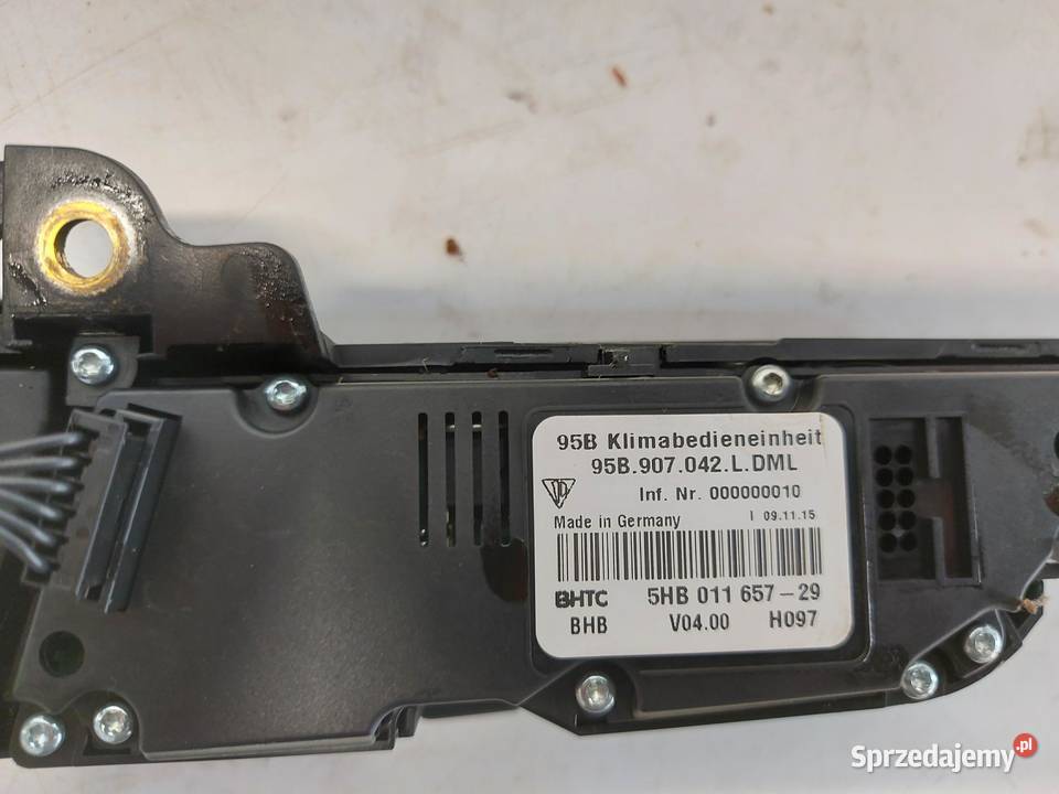 PORSCHE MACAN S 95B Panel klimatyzacji