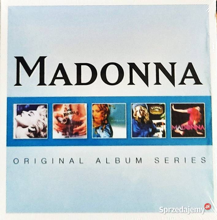 Znakomity Zestaw 5 płytowy CD Madonna Zestaw Płyty i kasety Katowice