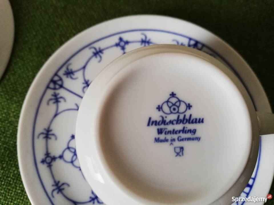 Porcelana Winterling wzór słomkowy Porcelana i szkło małopolskie Gorlice