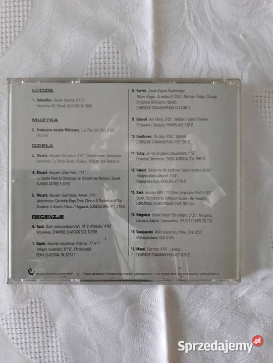 CD Klasyka Jordi Savall Bach Mozart Haydn Bartók