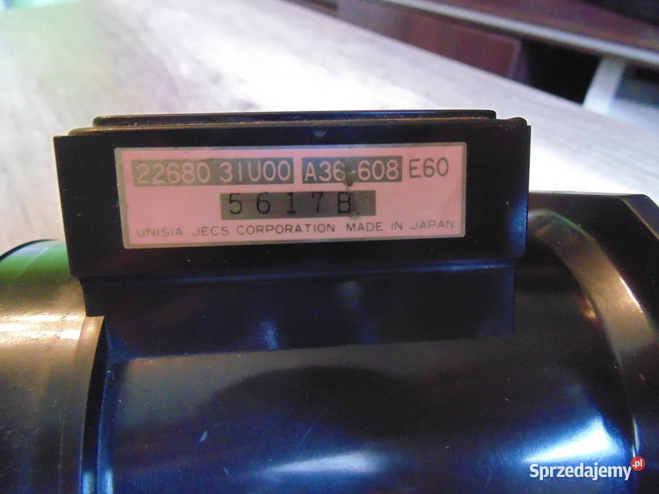 Przepływomierz powietrza Nissan PATROL GR V mazowieckie Warszawa