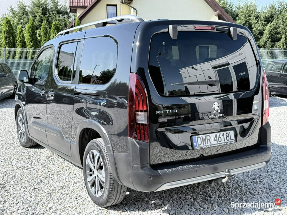 Peugeot RIFTER Rifter 15 BlueHDi 130 2020r Rok produkcji 2020 Wrocław sprzedam