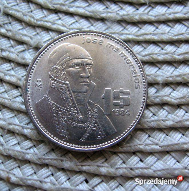 Meksyk 1 Peso 1984r Kalisz sprzedam