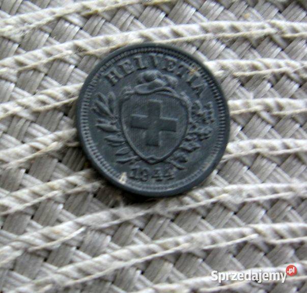 Szwajcaria 1 Rapen 1944r Cynk Kalisz