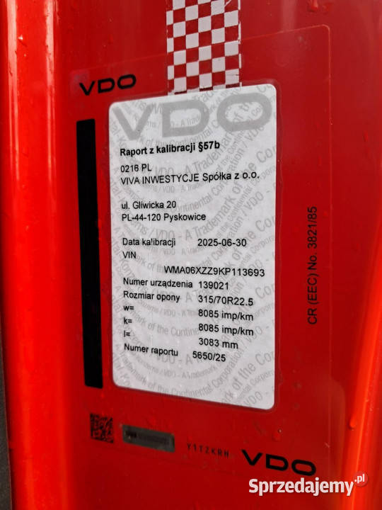 MAN Tgx Samochody ciężarowe Komorniki