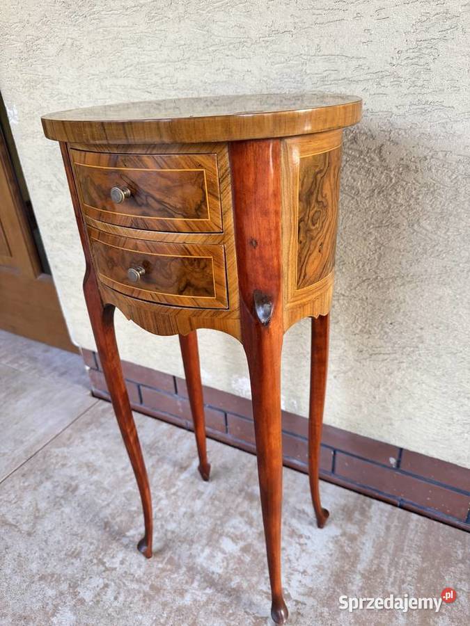 Stolik Ludwik barokowy stylowy z szufladami