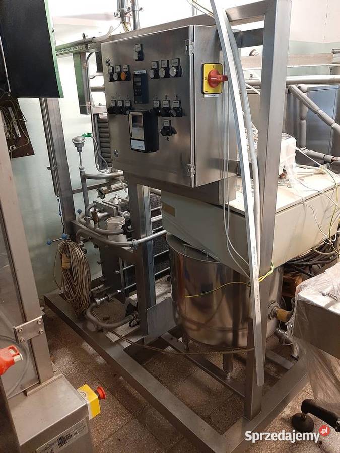 Syndyk sprzeda Linia do produkcji jogurtu Produkcja Warszawa sprzedam