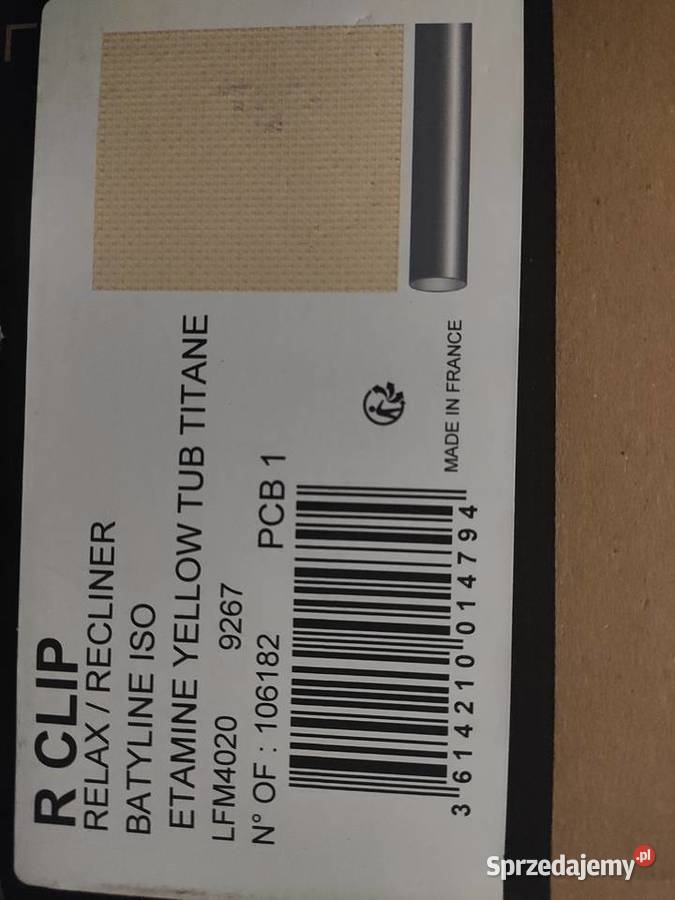 Leżak Lafuma R Clip LFM4020 9267 świętokrzyskie