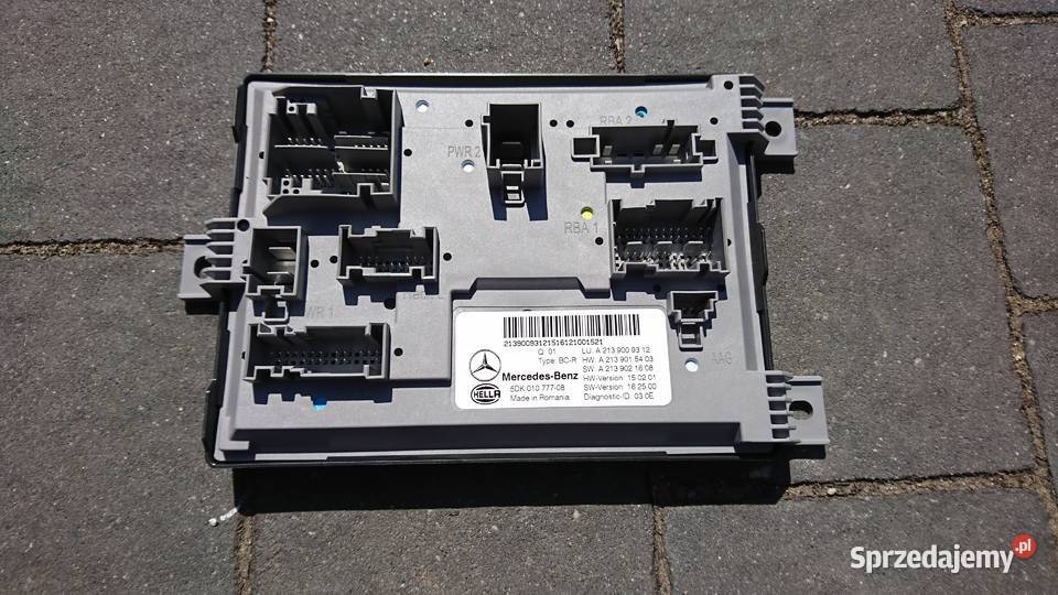 Moduł SAM sterownik A2139009312 Mercedes E W213