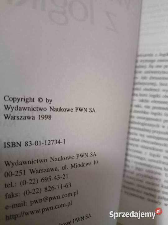 Ćwiczenia z logiki książki Warszawa księgarnia mazowieckie