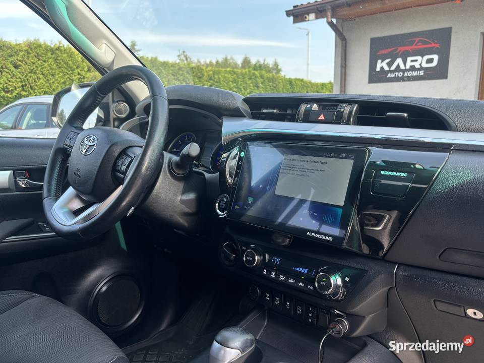 Toyota Hilux 2016 Polski Salon Gwarancja 4x4 wspomaganie kierownicy Paniówki