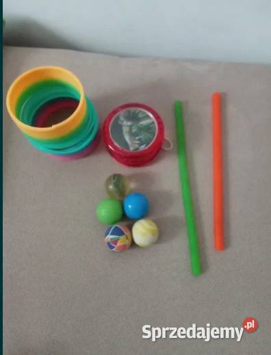 Zabawki dzieci sprężynka piłeczki gumowe wężyki małopolskie Kraków