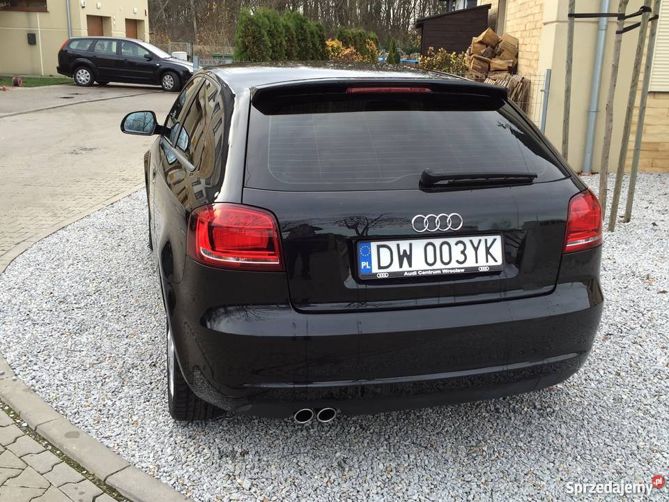 Audi A3 pełen SLINE historia ASO xenon LIFT immobilizer Wrocław