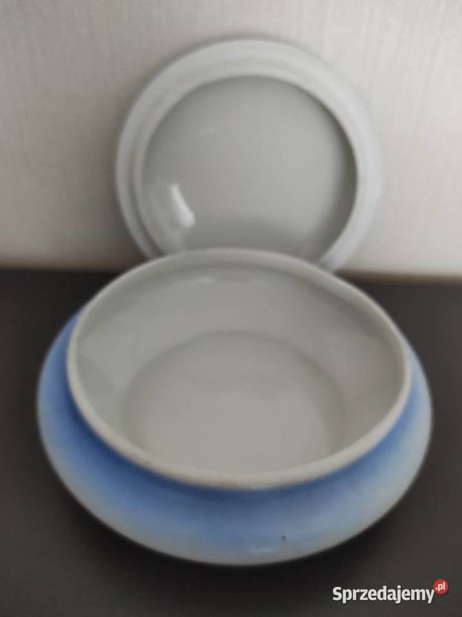 Bomboniera szkatułka duża stara porcelana Białystok