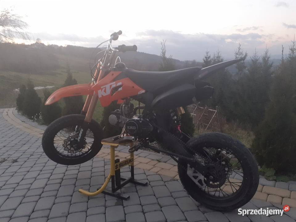 PITBIKE SUPERMOTO 120 mrf ycfdiabolini kxd pomarańczowy Żegocina