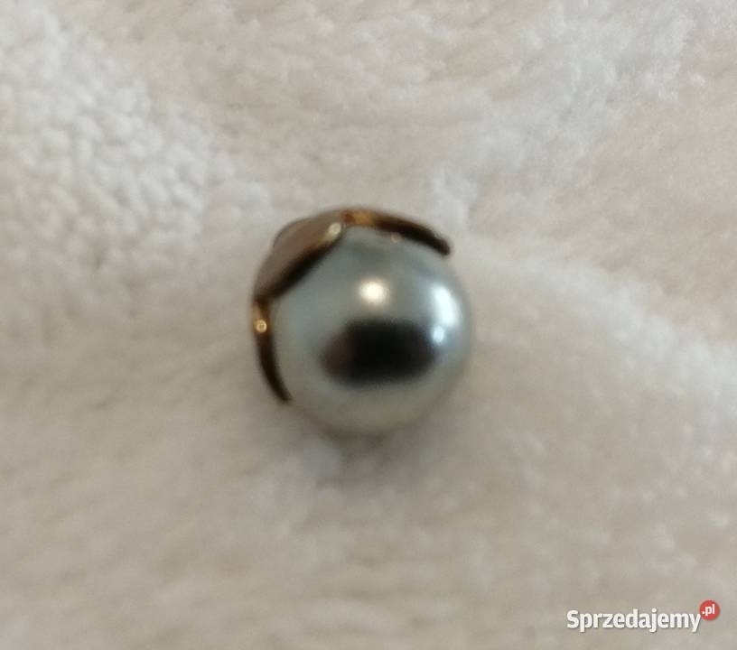 Wisiorek zawieszka srebrna kula 7x11mm Kreatywne Czeladź