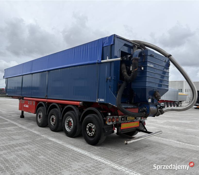 Naczepa do zboza sruty wywrotka z wydmuchem Warszawa