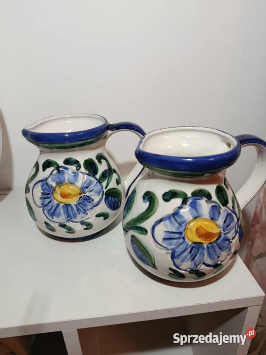 Zestaw włoska ceramika Claudio Bernini