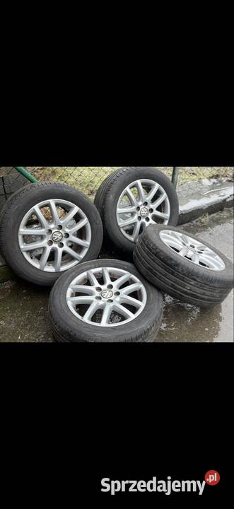 Oryginalne felgi aluminiowe VW 16 opony 21555 aluminiowe Szprotawa
