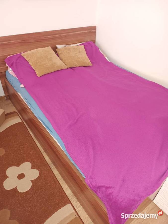 Łoże 140x200 z pojemną skrzynią i materacem 140cm kujawsko-pomorskie Inowrocław