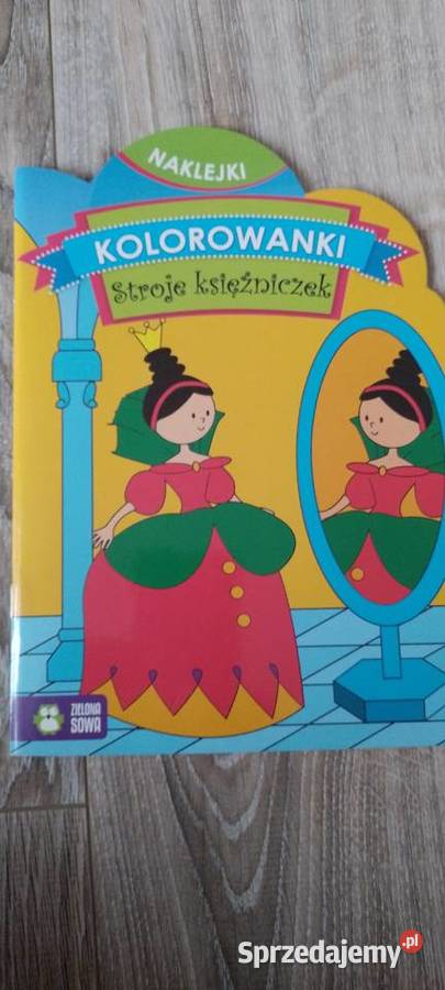 Kolorowanki Stroje księżniczek Wieliczka