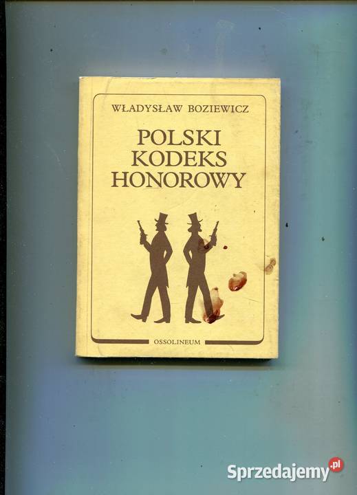 Polski kodeks honorowy Boziewicz Szczecin