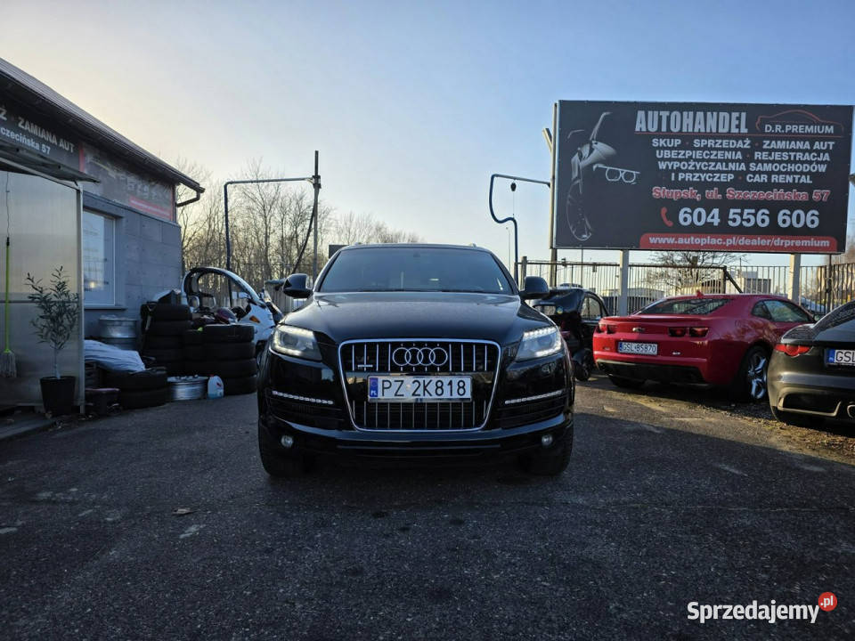Audi Q7 30 TDI 240 Quattro Sline Automat Alu 20 podgrzewane fotele Słupsk