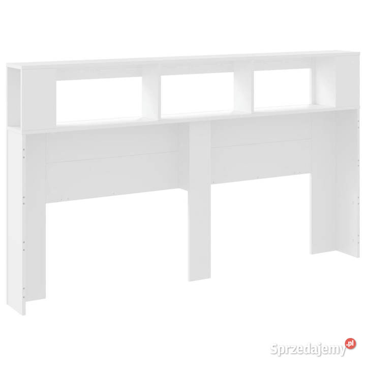 Wezgłowie łóżka z LED białe 180x185x1035 Warszawa