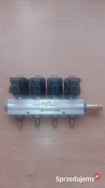 Wtryskiwacze gazowe LPG listwa stag czarne Czarzyzna sprzedam