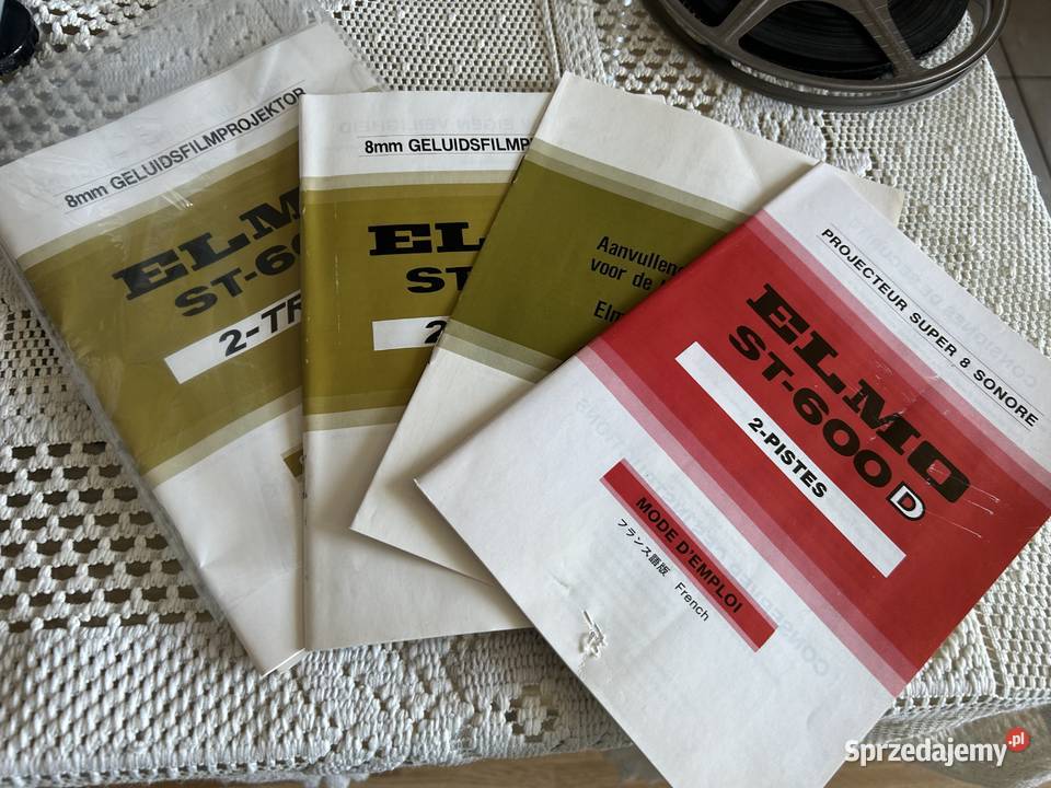 Super8 Japoński projektor filmowy ELMO Poznań