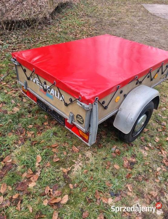 Przyczepka samochodowa Dmc 600 Westfalia Na Bydgoszcz sprzedam