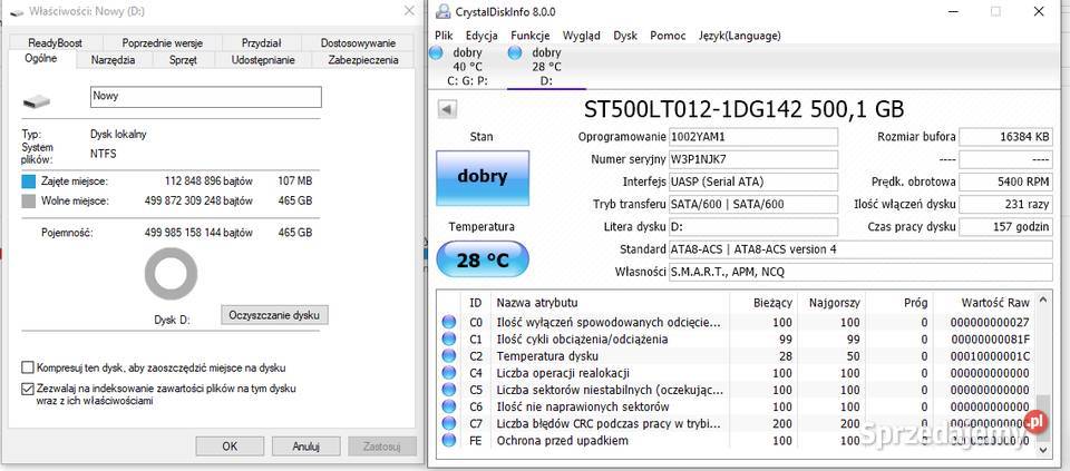 seagate momentus thin 500gb dysk twardy Sandomierz