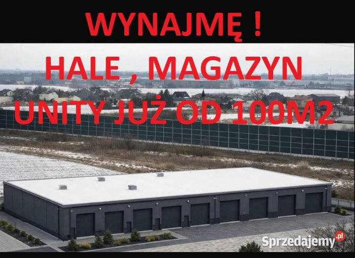 WYNAJMĘ HALE MAGAZYN POWIERZCHNIE DO mazowieckie Pruszków