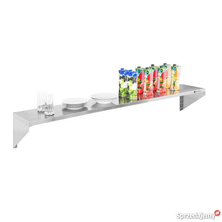 Półka ze wzmocnieniem wsporniki 30x180 stal Poczesna