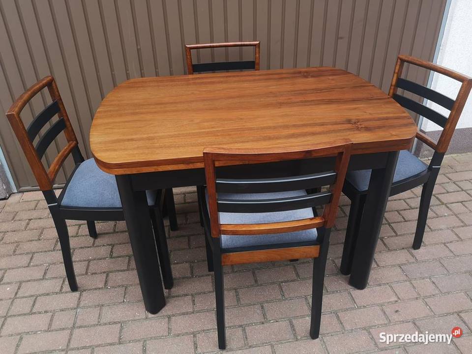 Stół ARTDECO Orzech Zgrabny Antyk Stary Swarzędz