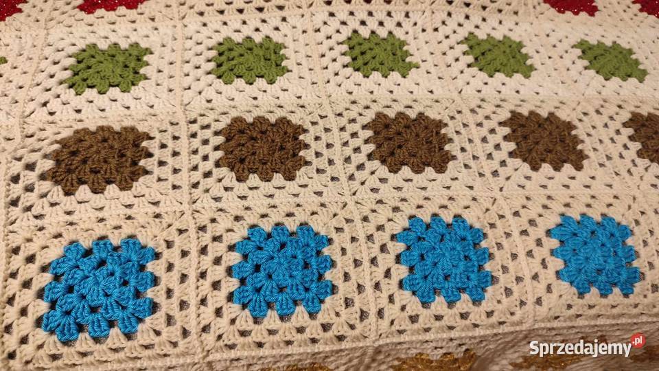 Koc narzuta wełniana