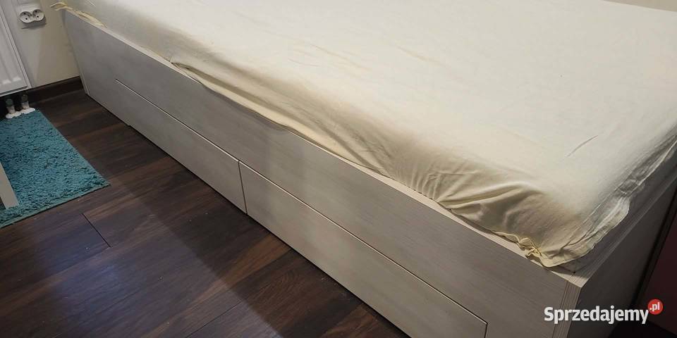 Łózko jednoosobowe z materacem SweetSen Chomranice