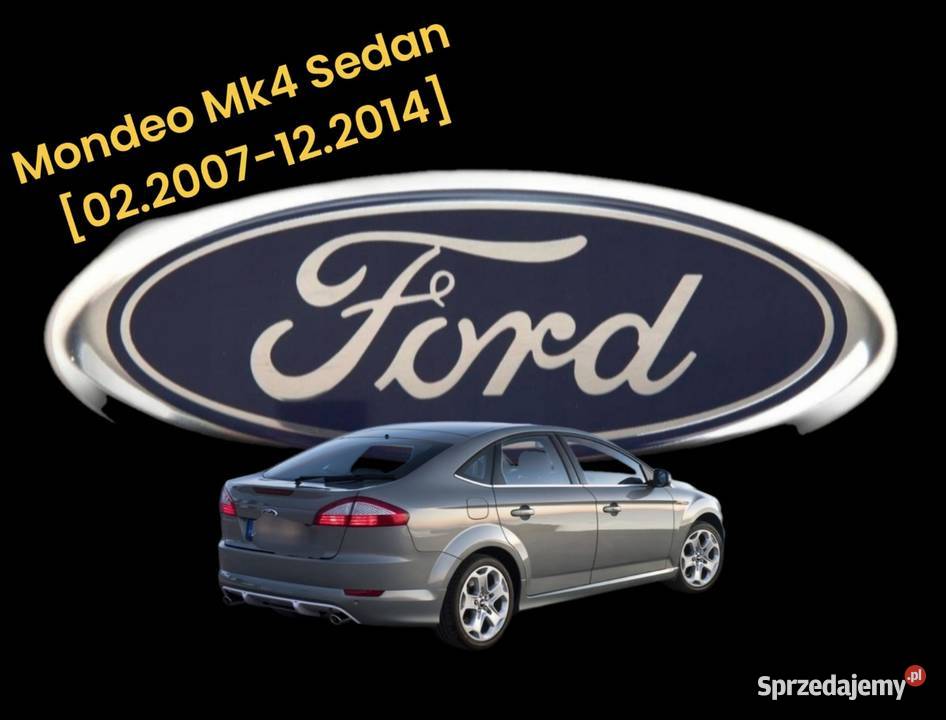 Logo Emblemat Znaczek Ford Klapa 147mm57mm Poznań