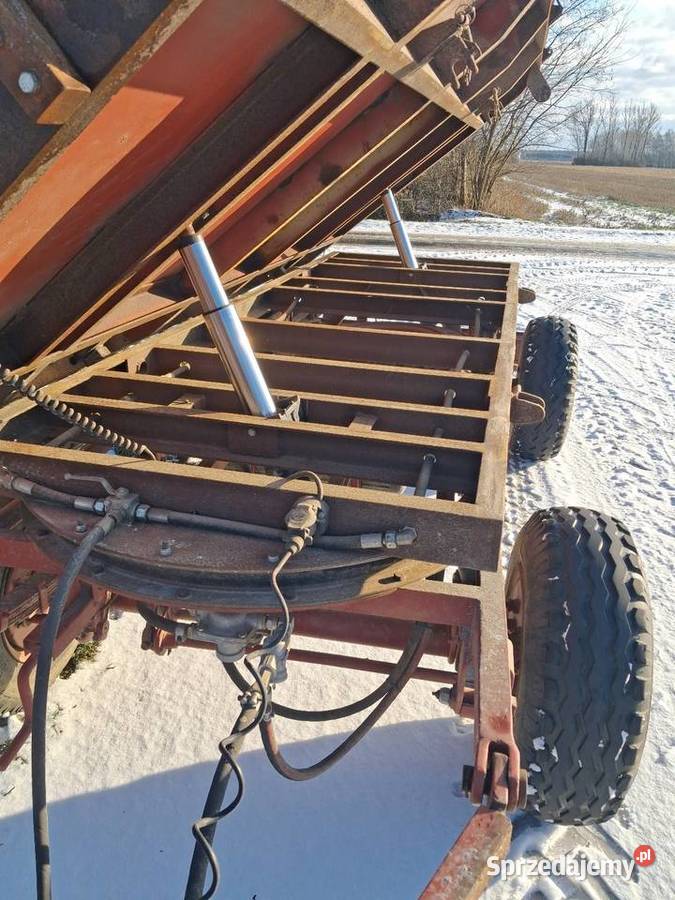 Sprzedam przyczepę wywrotkę d46 d35 Agromasz Przyczepy rolnicze