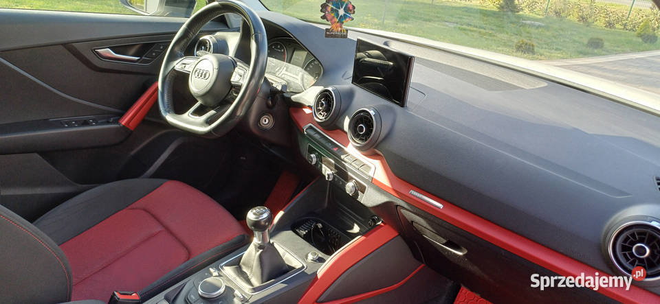 Audi Q2 Sline 2019r 116 SALON POLSKA 121000km wielkopolskie Władysławów