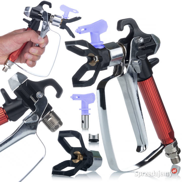 Pistolet Malarski Rosfix UltraSpray RedJet RJ1 Ludźmierz