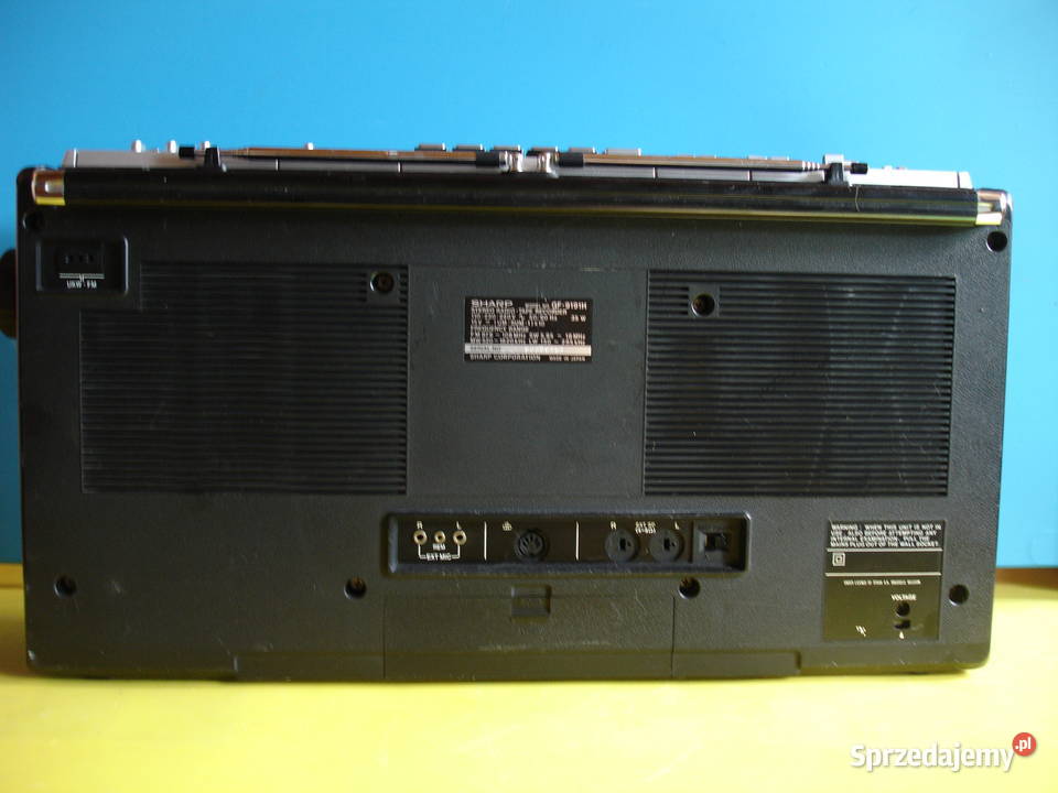 Radiomagnetofon SHARP GF9191 lubuskie Zielona Góra sprzedam
