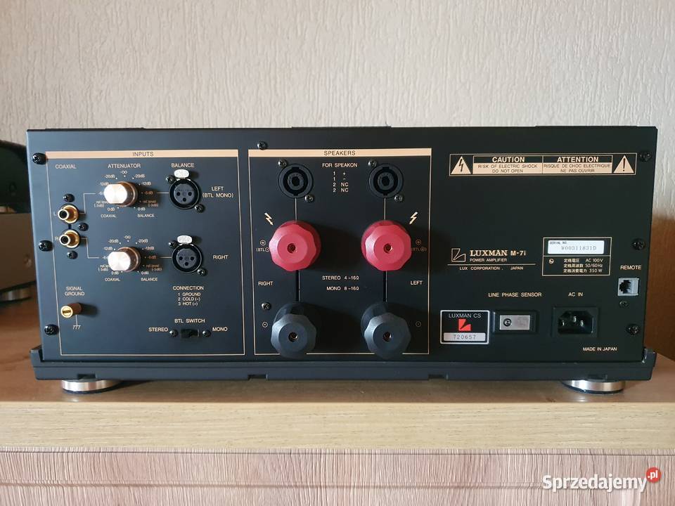 Luxman m 7i Elektronika śląskie