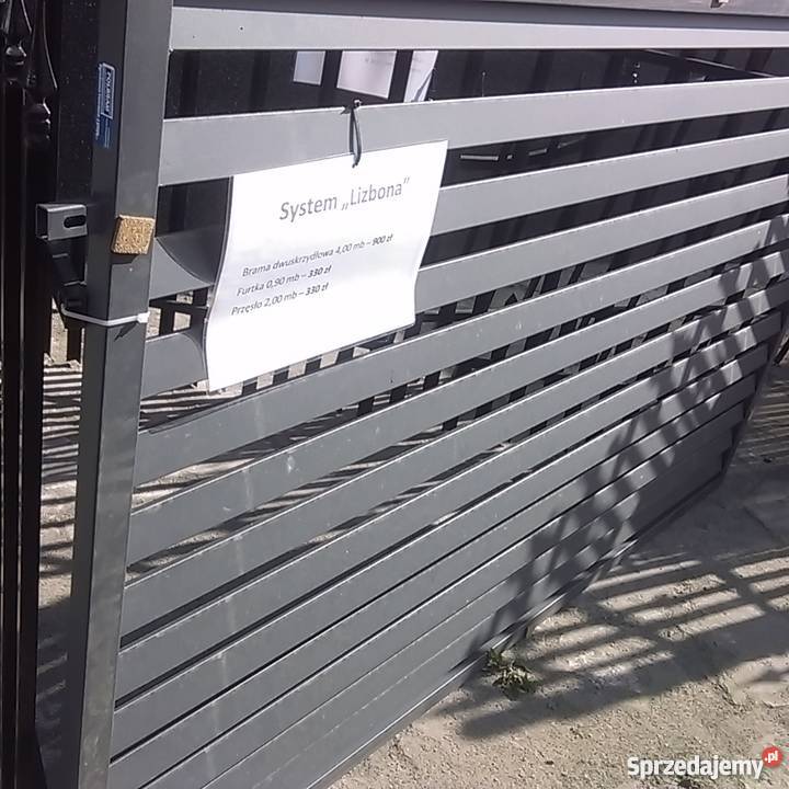 Ogrodzenia przęsła metalowe bramy mazowieckie