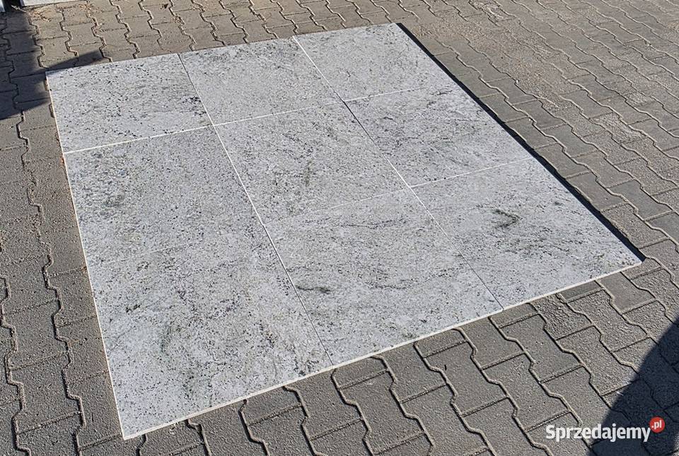 Płytki granitowe Colonial White antypoślizgowe Płytki podłogowe Bielawa sprzedam