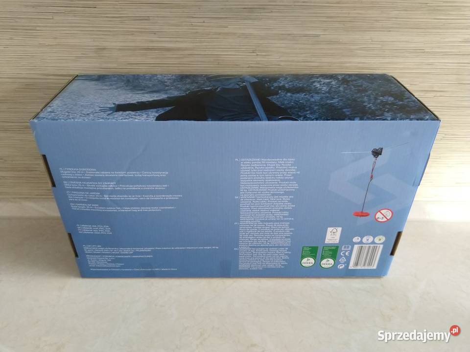 NAJTANIEJ Tyrolka Ogrodowa Lina 25m Do 50 Zabawki Zabrze