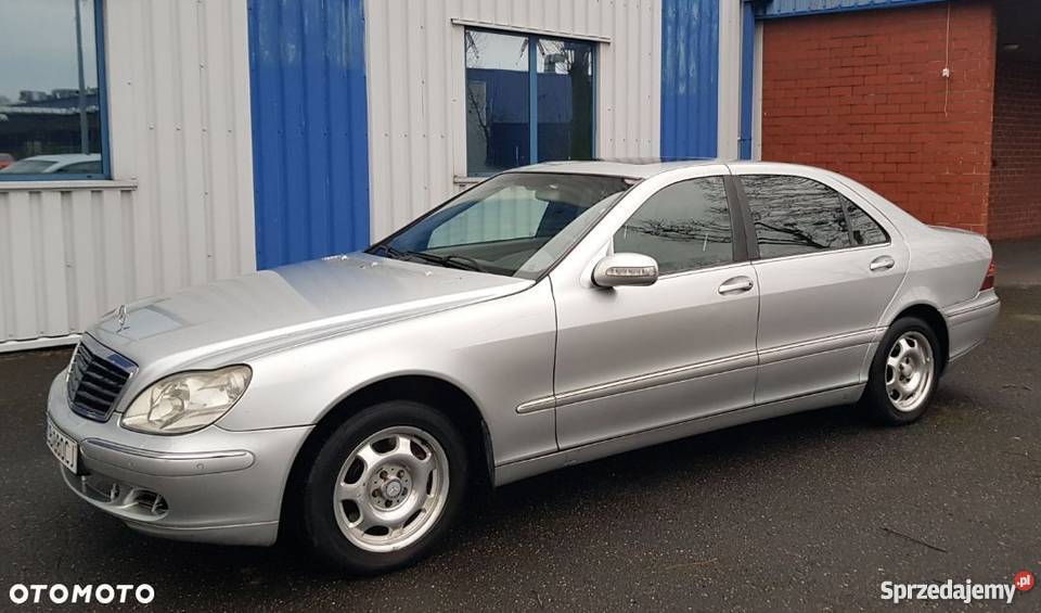 Mercedes 320 SKlasa W220 32 CDI 204 2004 LONG nawigacja Bydgoszcz